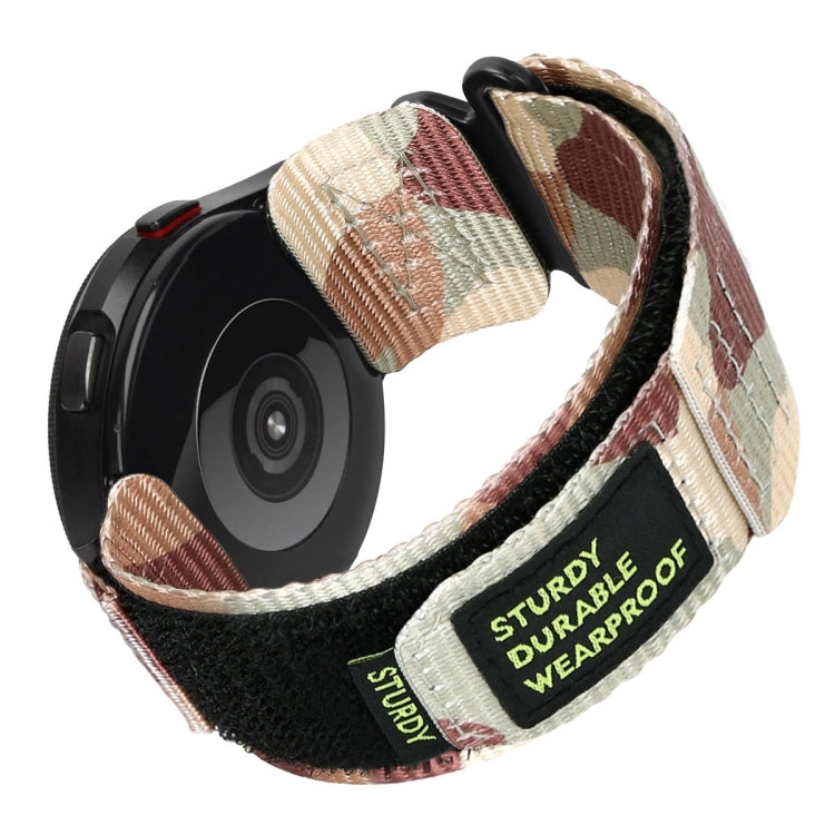 Nylon Canvas Hook And Loop Fastener Watch Band