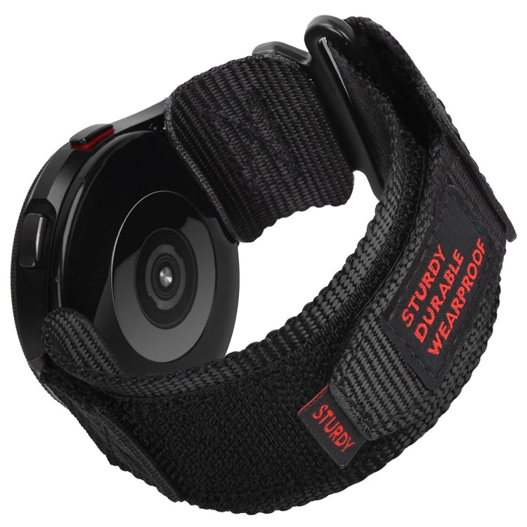 Nylon Canvas Hook And Loop Fastener Watch Band