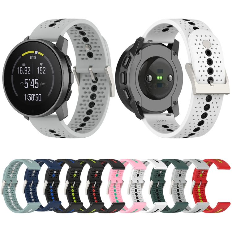 Colorful Hole Silicone Watch Band