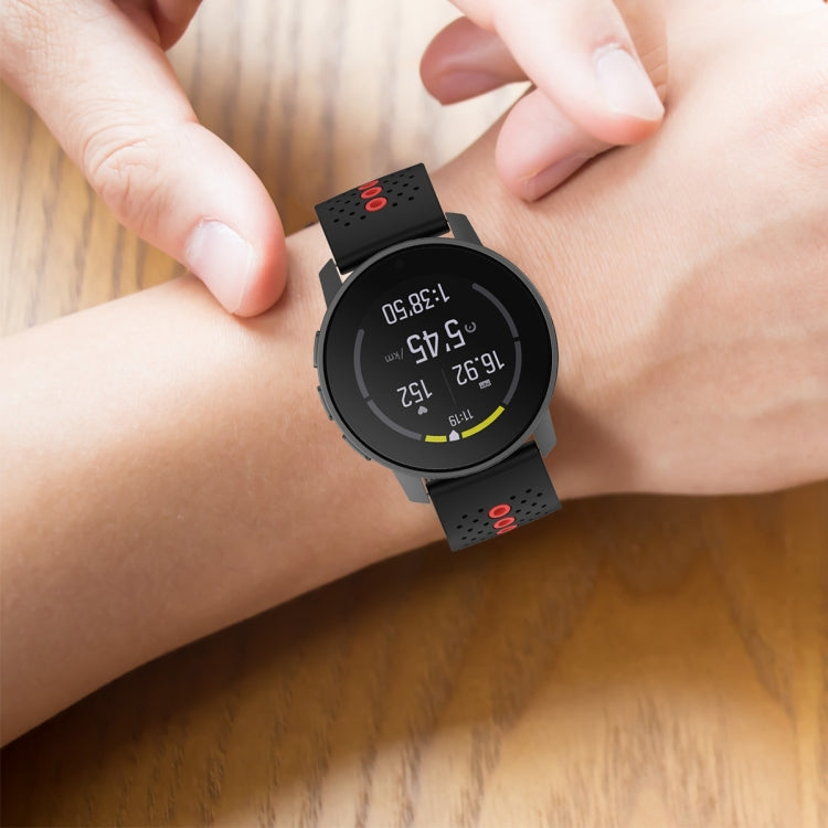 Colorful Hole Silicone Watch Band