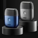 VGR V-340 5W USB Mini Portable Reciprocating Electric Shaver — Blue