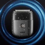 VGR V-340 5W USB Mini Portable Reciprocating Electric Shaver — Black