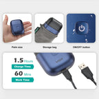 VGR V-340 5W USB Mini Portable Reciprocating Electric Shaver — view 5
