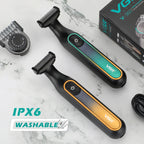 VGR V-360 5W USB Digital Display Electric T-shaped Shaver — view 5
