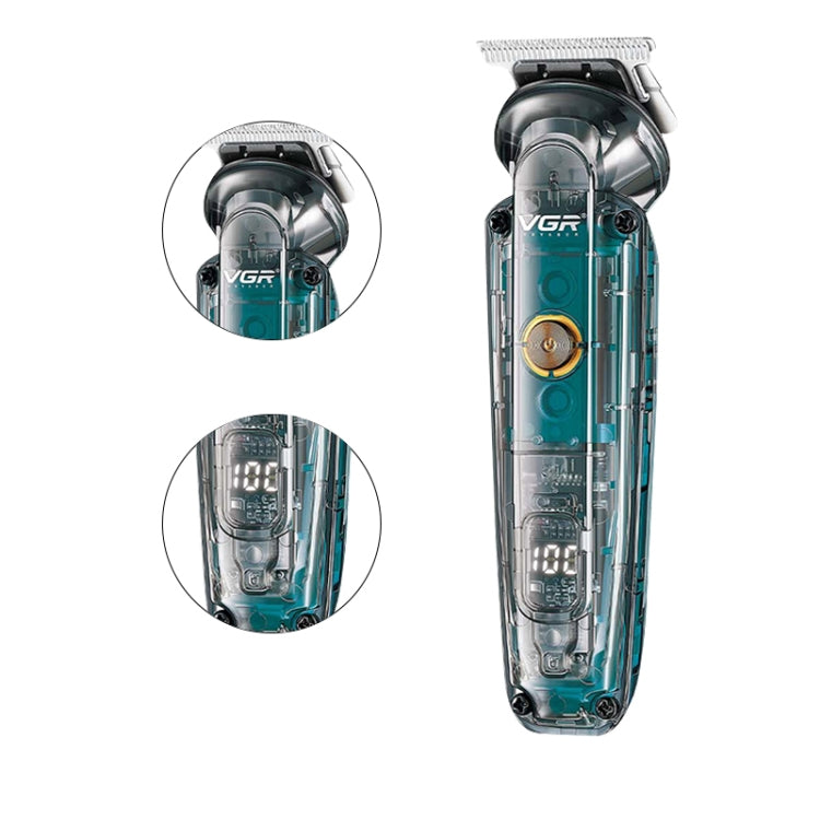 VGR V-949 5W USB LED Digital Display Multifunctional Hair Clipper — view 2