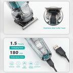 VGR V-949 5W USB LED Digital Display Multifunctional Hair Clipper — view 4