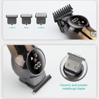 VGR V-989 5W USB Digital Display Gradient Trimming Hair Clipper — view 4