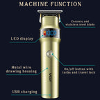 VGR V-991 5W USB Smart Digital Display Electric Hair Clipper — view 3