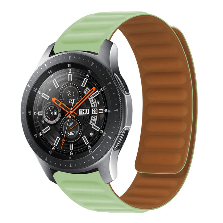 Contrast Color Magnetic Silicone Watch Band