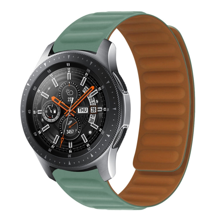 Contrast Color Magnetic Silicone Watch Band