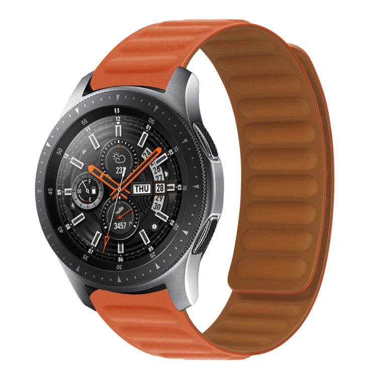 Contrast Color Magnetic Silicone Watch Band