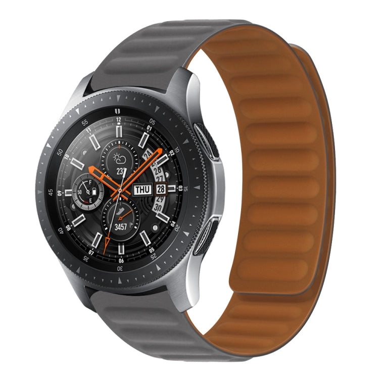 Contrast Color Magnetic Silicone Watch Band