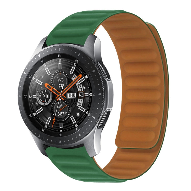 Contrast Color Magnetic Silicone Watch Band