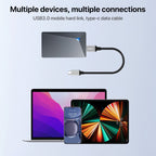 USB-C / Type-C 3.0 to Micro B Mobile Hard Disk Adapter Cable — view 6