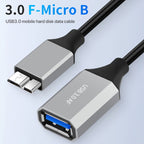 USB 3.0 A Female to Micro B Mobile Hard Disk Adapter Cable — view 4