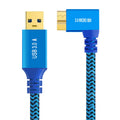 USB 3.0 A to Micro B 3.0 Male Mobile Hard Drive Data Connection Cable