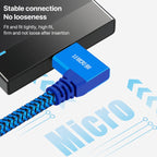 USB 3.0 A to Micro B 3.0 Male Mobile Hard Drive Data Connection Cable — view 6