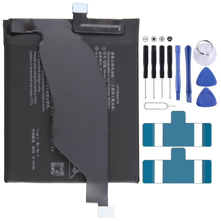 Li-Polymer Battery Replacement — For vivo iQOO Z6 B-V8 5000mAh