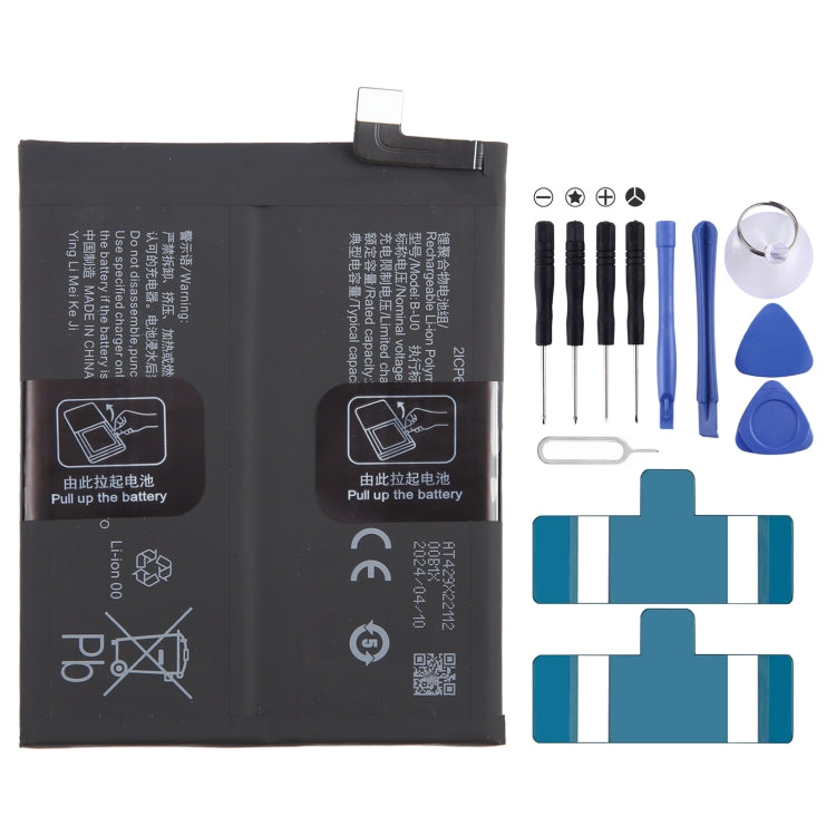 Li-Polymer Battery Replacement — For vivo iQOO 9 Pro B-T8 4700mAh