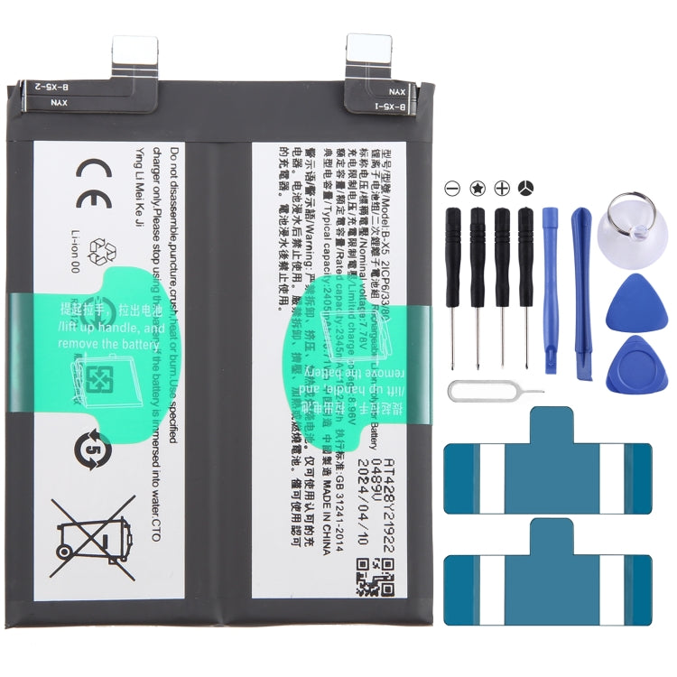 Li-Polymer Battery Replacement — For vivo iQOO Neo7 B-Y5 5000mAh