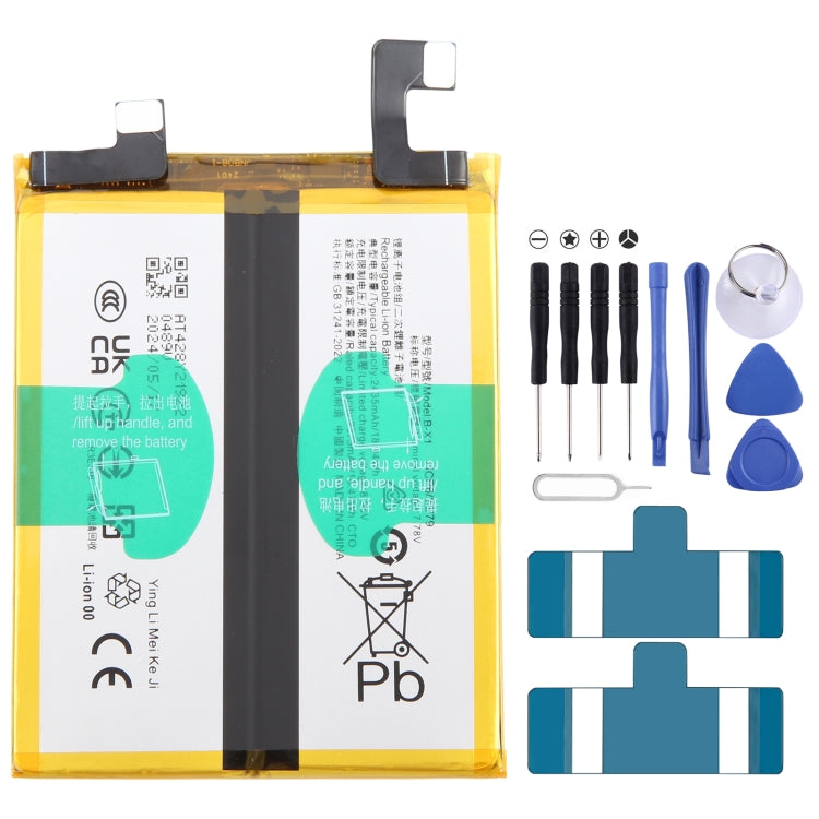 Li-Polymer Battery Replacement — For vivo iQOO 11 B-X3 5000mAh