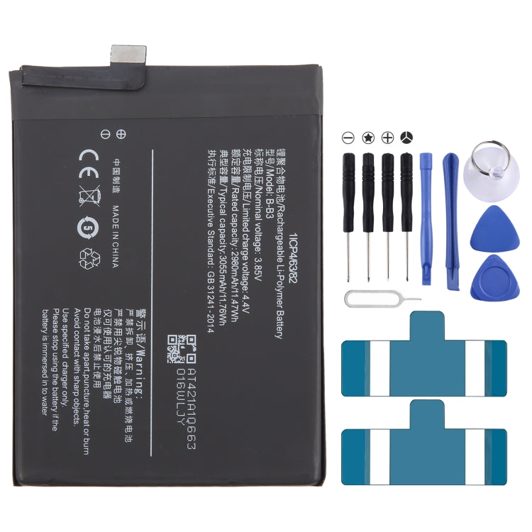 Li-Polymer Battery Replacement — For vivo Y81i B-E5 3260mAh