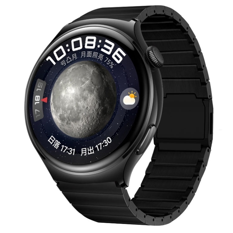 One-bead Bamboo Magnetic Buckle Pure Titanium Watch Band