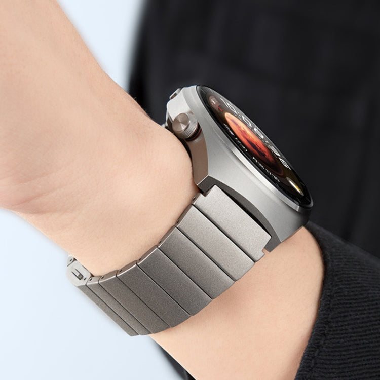 One-bead Bamboo Magnetic Buckle Pure Titanium Watch Band