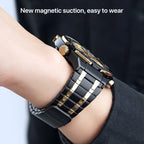 AP Style Chain Magnetic Buckle Stainless Steel Watch Band