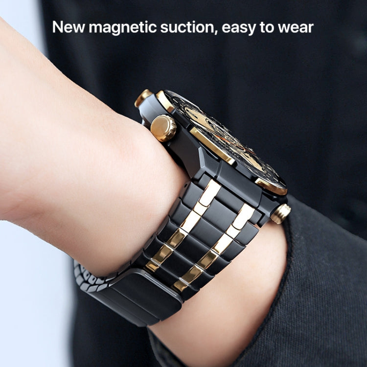 AP Style Chain Magnetic Buckle Stainless Steel Watch Band