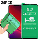 25 PCS 9D Full Screen Full Glue Ceramic Film