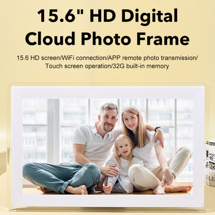 15.6 inch IPS Screen Digital Cloud Photo Frame Wall Mounted LED Advertising Machine