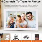 15.6 inch IPS Screen Digital Cloud Photo Frame Wall Mounted LED Advertising Machine