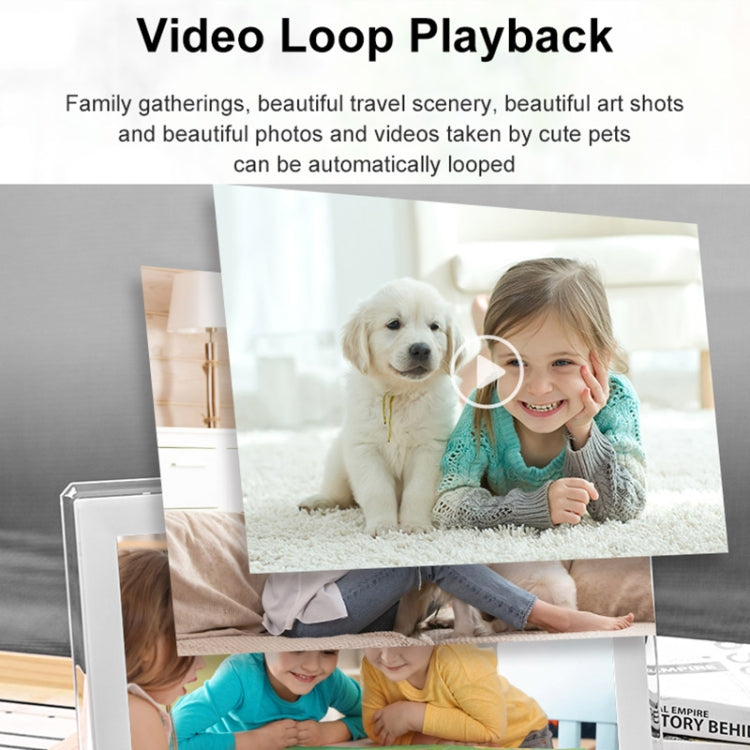 15.6 inch IPS Screen Digital Cloud Photo Frame Wall Mounted LED Advertising Machine