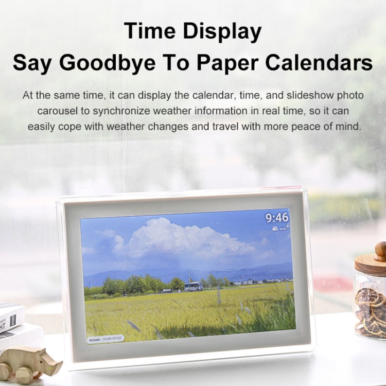 15.6 inch IPS Screen Digital Cloud Photo Frame Wall Mounted LED Advertising Machine