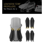 Sunnylife 7238F-1 For DJI Mavic Air 2 Low Noise Quick-release Propellers