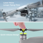 Sunnylife 7238F-1 For DJI Mavic Air 2 Low Noise Quick-release Propellers