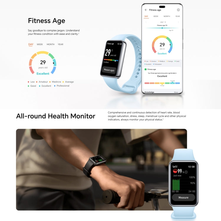 1.57 inch AMOLED Screen, Support Heart Rate / Blood Oxygen / Sleep Monitoring, NFC Version