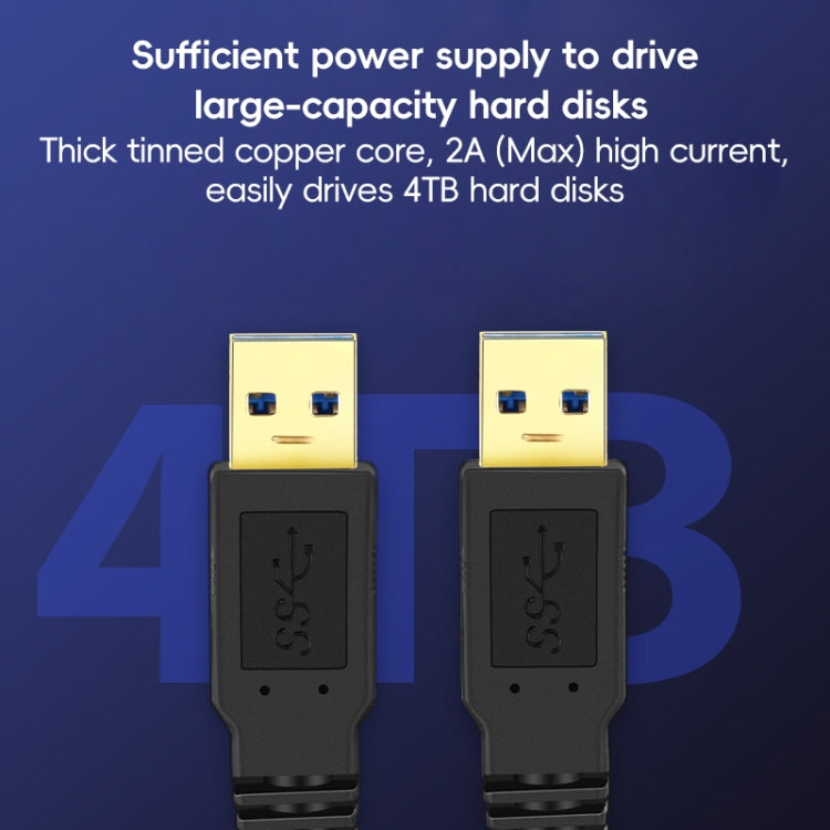 USB 3.0 Male To USB 3.0 Male Double End USB Cable — 0.3m