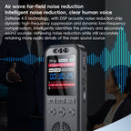 S7 HD Color Screen Smart Noise Reduction Voice Recorder