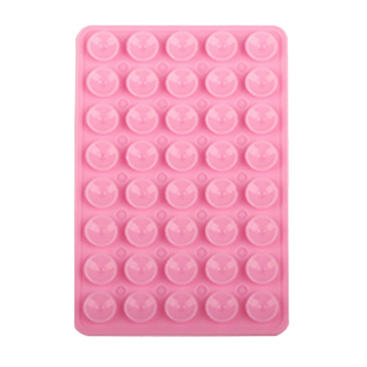 Mobile Phone Silicone 40 Double Side Suction Cup Back Stickers — White