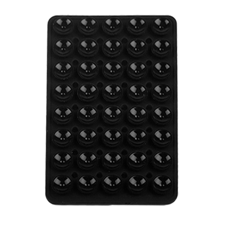Mobile Phone Silicone 40 Double Side Suction Cup Back Stickers — Pink