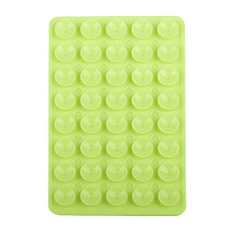 Mobile Phone Silicone 40 Double Side Suction Cup Back Stickers — Red