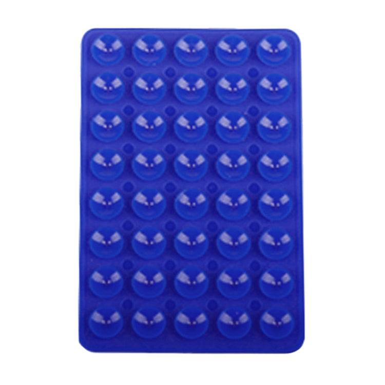 Mobile Phone Silicone 40 Double Side Suction Cup Back Stickers — Light Purple