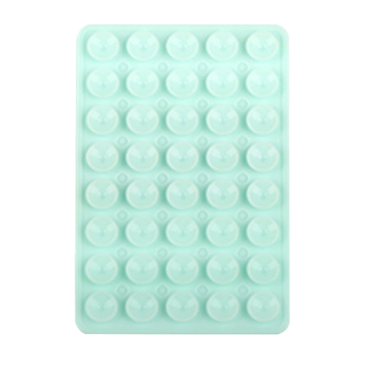 Mobile Phone Silicone 40 Double Side Suction Cup Back Stickers — Dark Blue