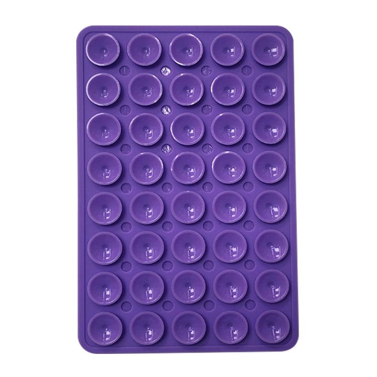 Mobile Phone Silicone 40 Double Side Suction Cup Back Stickers — Transparent