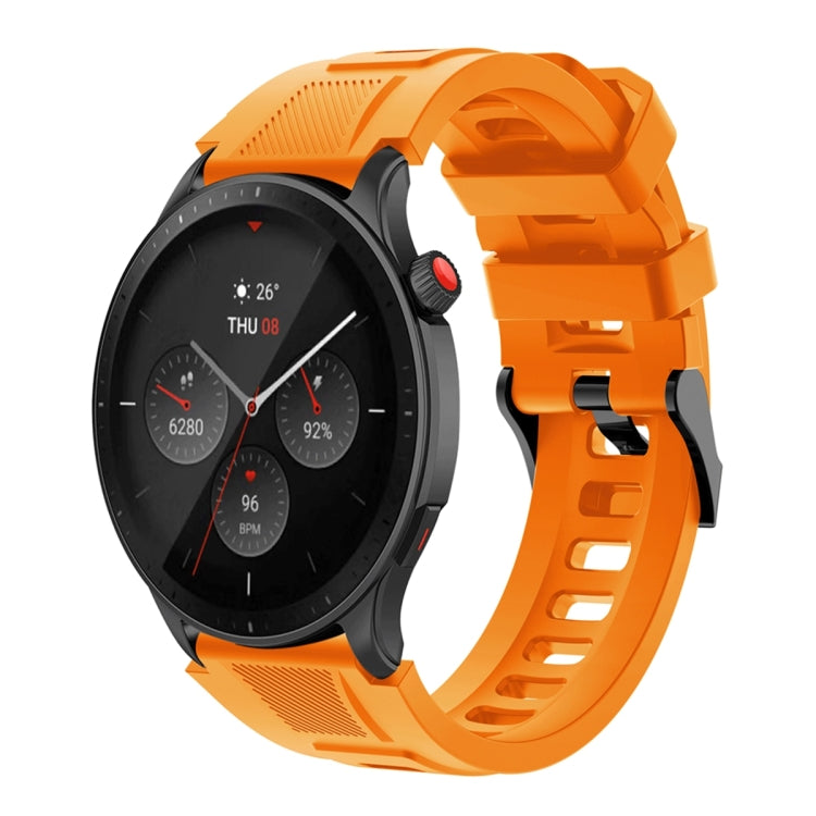 Sports Style Steel Buckle Silicone Watch Band