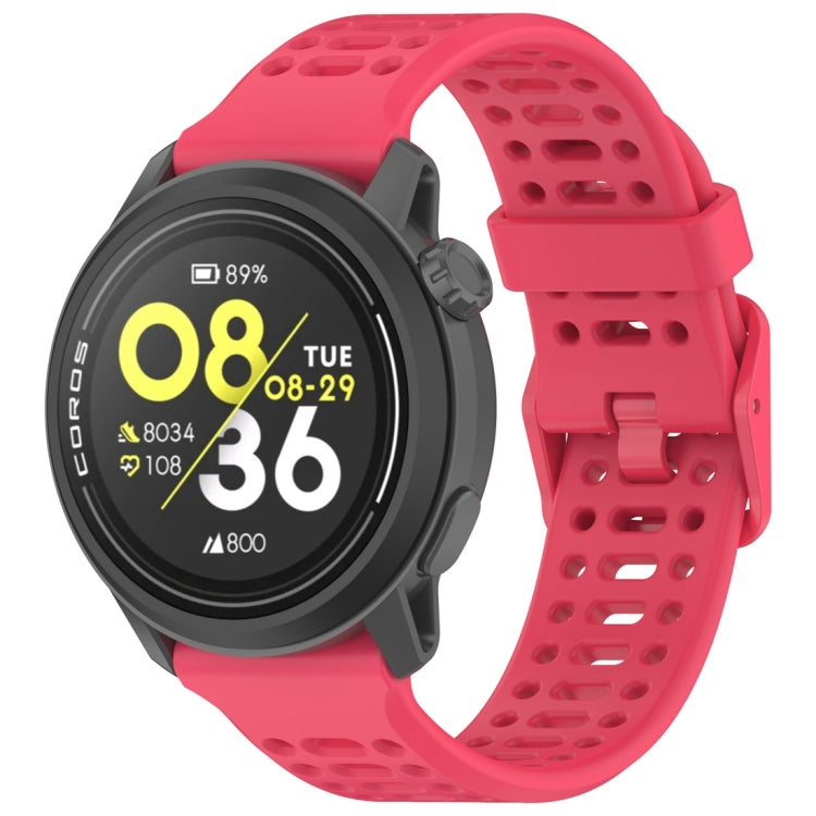Color Buckle Liquid Silicone Strap — Orange