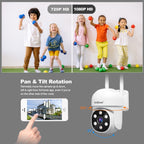 SriHome SH061 2MP 2.4G WiFi AI Humanoid Tracking Infrared Night Vision Camera