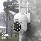 SriHome SH061 2MP 2.4G WiFi AI Humanoid Tracking Infrared Night Vision Camera